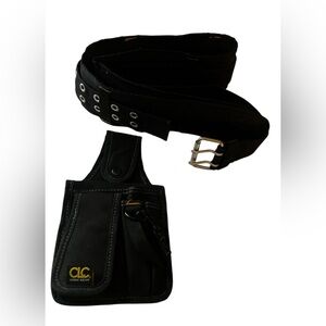 CLC 2Pc Tool Belt /Pouch